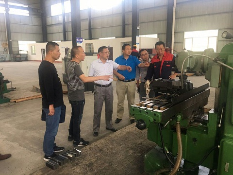 遵义市人防办杨晓强主任深入我司开展调研