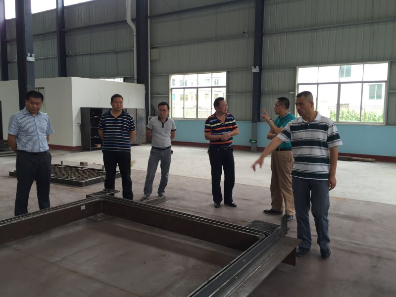 高度的评价了防护密闭门HSFM4025·3门框的制作质量